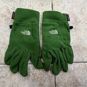 The North Face Forest Green Fleece Gloves